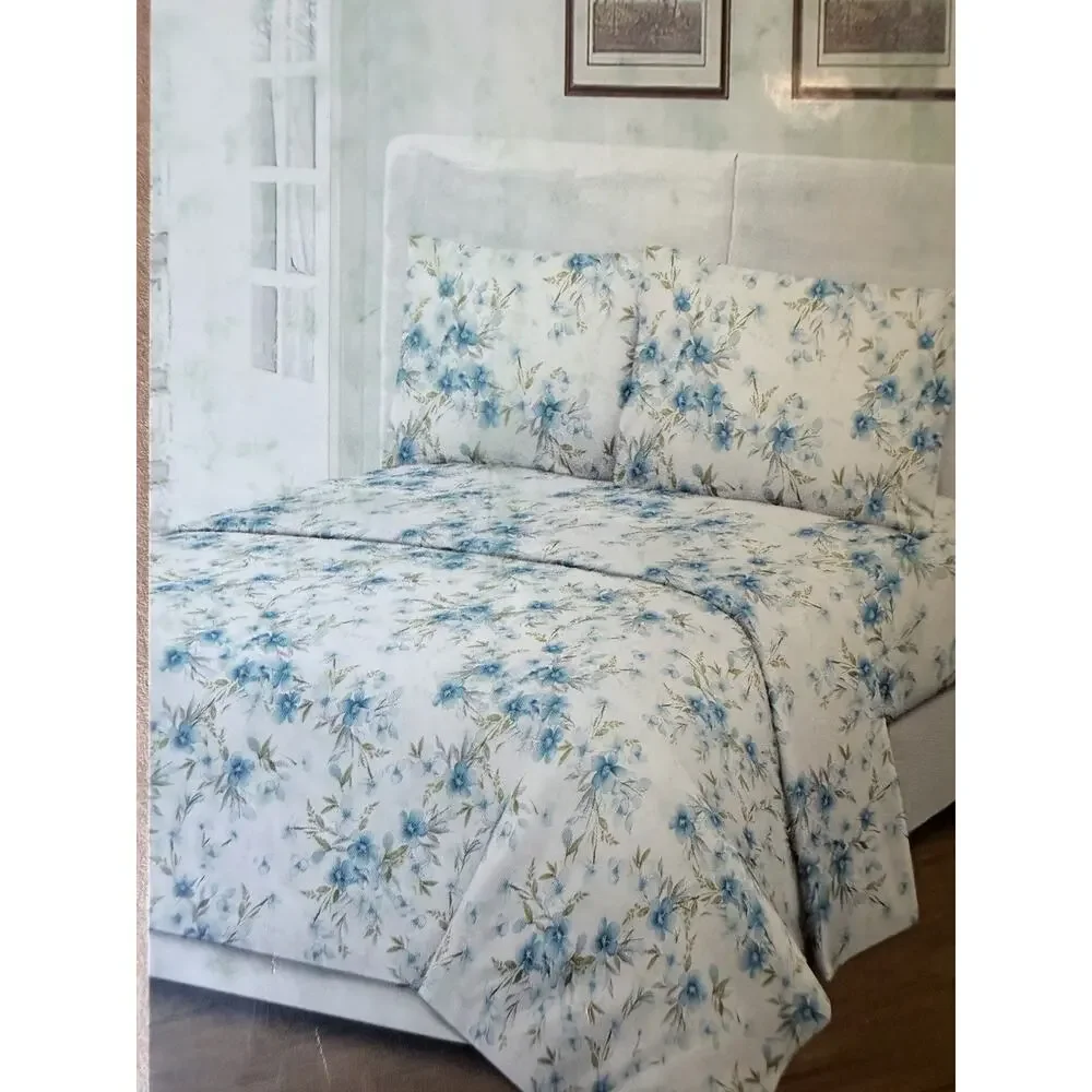 Tree Organics King Size Floral Bedsheets, 100% Satisfied, Cotton New